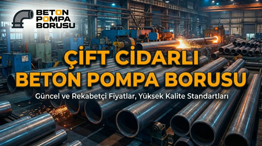 Çift Cidarlı Beton Pompa Borusu